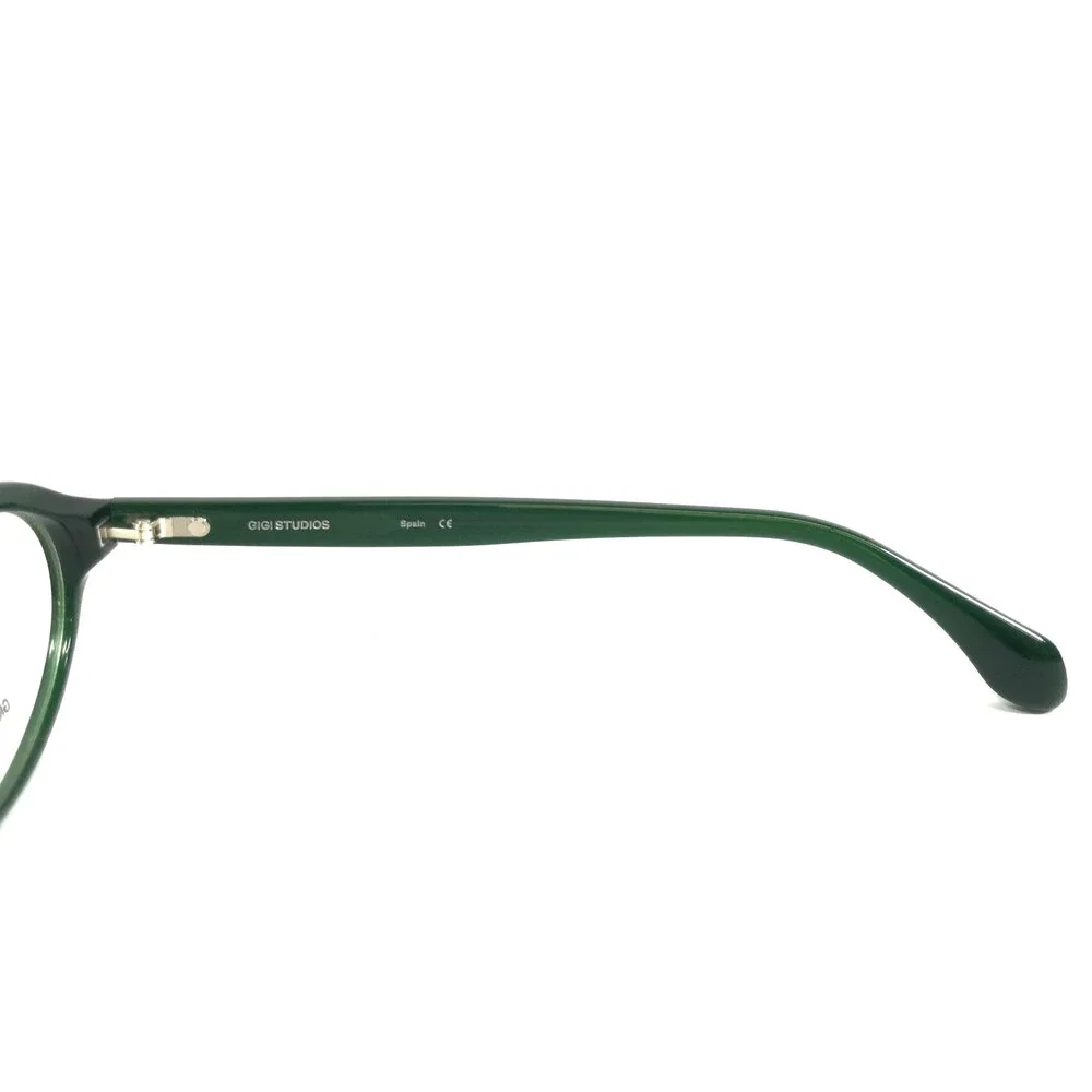 Gigi Studios Eyeglasses Frame THRIVE 003 GS1024/30 Green Oval Full Rim 52-17-140
